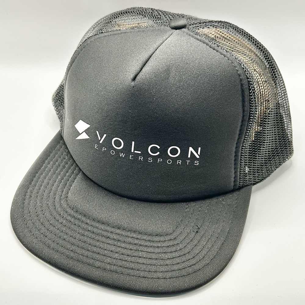 Volcon Empower‎ Sports Foam Trucker Hat Cap Adjustable Snapback Black Outdoors